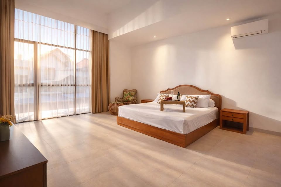 4-Bedroom Villa for Sale or Annual Rent in Kerobokan with Spacious Rooftop
