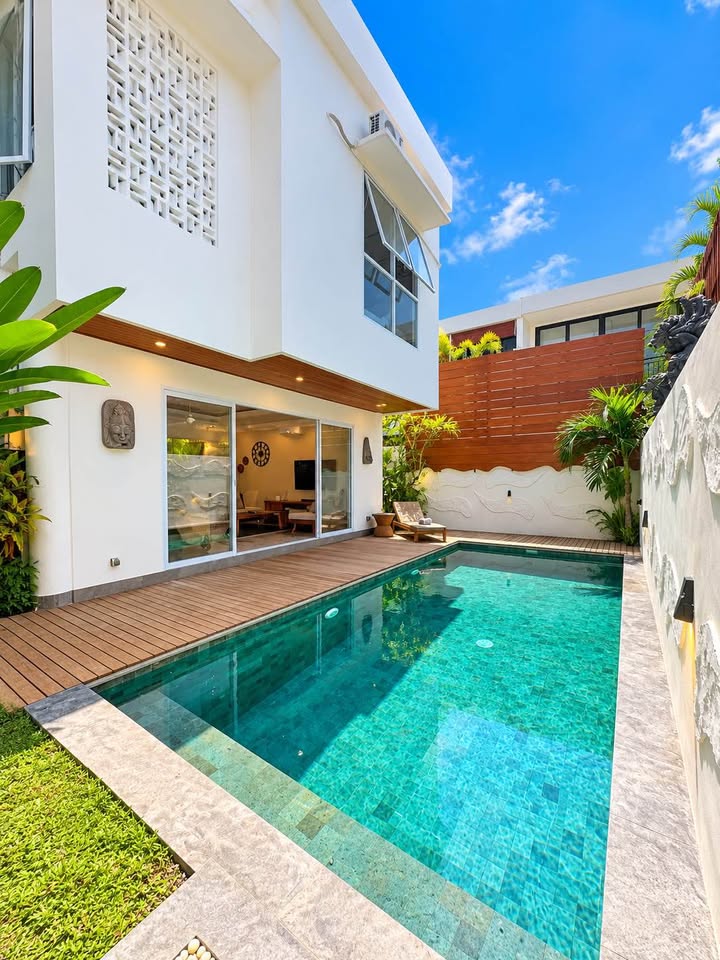 3-Bedroom Villa for Rent in Padonan, Canggu with Private Pool