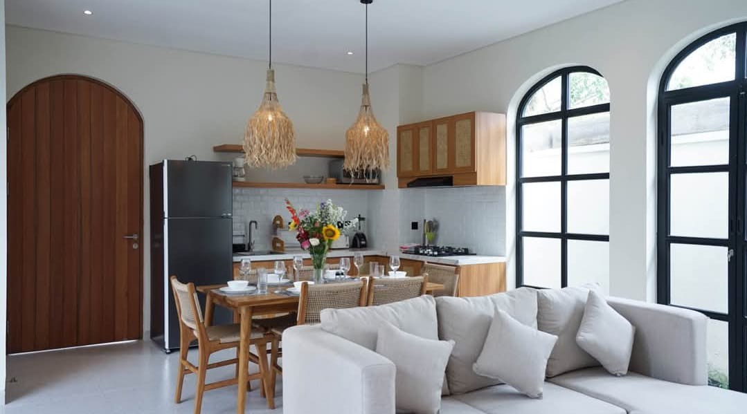 3-Bedroom Mediterranean-Style Villa for Rent in Kayu Tulang, Canggu